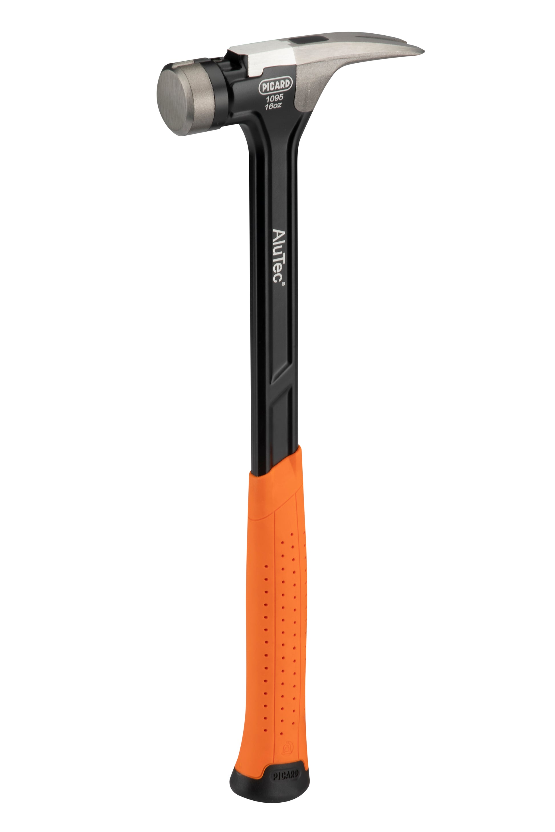 Front view of heavy duty Alutec rubber grip Rip  hammer.