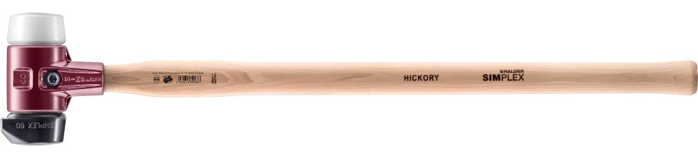 HALDER  60 COMPOSITE RUBBER "STAND-UP" / SUPERPLASTIC WITH 700MM HANDLE SLEDE-MALLET | 3027.261